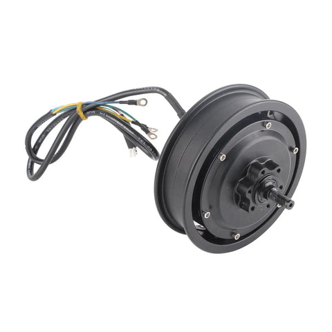 10 Inch Brushless Disc Brake Wheel Hub Motor 1200W 1250RPM IP54 For Electric Bikes Scooters And Motorcycles Beefed Up Power With Aluminum Alloy Construction Easy Install Strong Climb And Long Lasting Performance