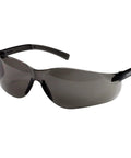 Purity Safety Glasses With Smoke Lenses And Black Temples For Outdoor Use Ultraviolet Protection ANSI Z87 1 Plus Certified Protective Eyewear
