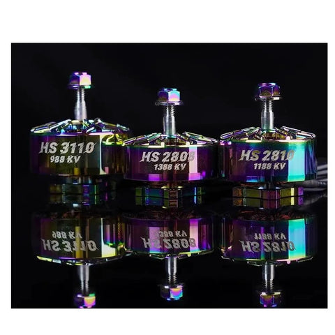 6S Brushless Drone Motor Set For FPV Quadcopter Racing Freestyle Includes 2810 1188KV, 2808 1388KV, And 3110 988KV Motors