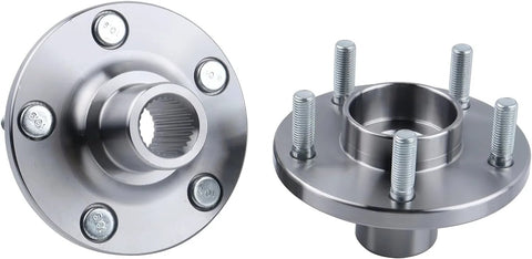 Front Wheel Hub Bearing Kit Pair Left And Right For 2012 2018 Ford Focus And 2013 2018 Ford C Max Hub81 Compatible Durable Beefed Up Wheel Hub Bearings Assembly 100 Percent Brand New