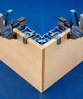 90 Degree Clamp It Assembly Square For Woodworking And Cabinet Installations securing wooden boards at right angle