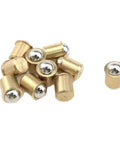 Premium Brass Closet Door Ball Catch Latch 10 Pack, tough brass latches with smooth steel ball for secure operation.