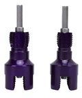 Dual Function Pipe Thread Cutting Tool Set For Internal And External Threads, DIY Friendly Design, Works On One Half Inch And Three Quarter Inch Pipes, Crafted From 40Cr Alloy Steel, Heavy Duty Hex Shank For Easy Electric Drill Threading, Two Pack, 1/2 and 3/4 in