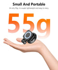 Lightweight Magnetic Mount For Insta360 GO Ultra With 2-In-1 Magnetic And Suction Holder on Hand, 55g