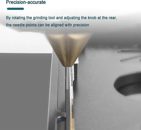 Semi Automatic Hot Melt Adhesive Dispenser With Positioning Molds And Foot Switch For Precise Electronics Assembly Great For Diy Projects And Pro Jobs, close-up needle alignment
