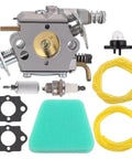 Super Cool Replacement Carburetor Fuel Line Kit For Hitachi Pp220 16 And 18 Inch 36Cc Gas Powered Chainsaws That Keeps You Pumpin And Running Smooth As Butta All Day Long. carburetor kit with fuel lines, gaskets, filter, and spark plug