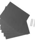 Fretboard Protector Kit For Guitar Frets Polishing And Guard Pads Includes Fret Grinding Pads And Polishing Paper Fits Most Wooden And Electric Guitars Bass Friendly For Smooth Shiny Fret Surfaces, black pads and slot guards