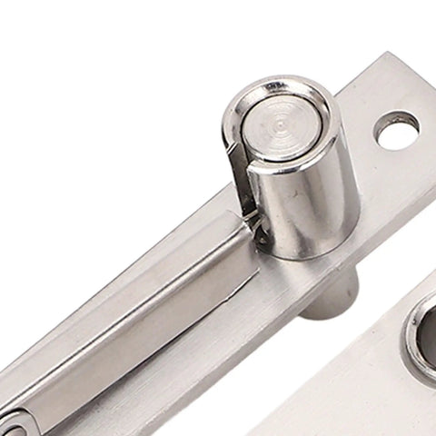 Stainless Steel Pivot Hinge 300 Lbs Load Bearing Concealed Door Hinge close-up showing brushed finish and durable construction.