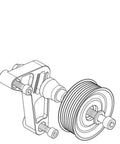 Upgrade Your K Series Honda Civic Integra With This Epic Aluminum Idler Pulley Kit EP3 Style Adjustable For K24 Swap Engine To Beat Overheating And Slash Noise Like A Boss, illustrated adjustable aluminum idler pulley