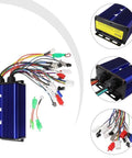 Beefy Brushless Hub Motor Controller 1800W 36V To 72V 60A 18MOS Metal Housing with wiring for E-bike