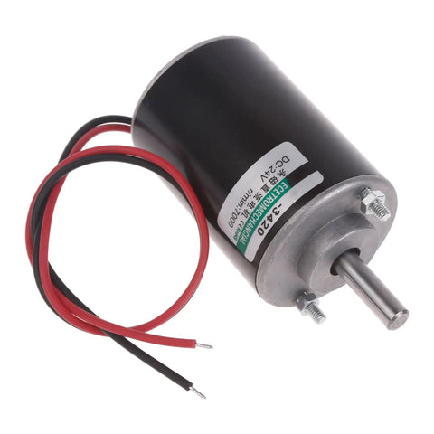 Industrial Grade 30W High Speed Permanent Magnet Motor With Reversible CWCCW Gear for DIY candy floss machines and small cutting tables.