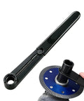 Heavy Duty Multi Function Angle Grinder Wrench And Flange Nut Adjuster For Quick Disc Swaps Sander Grip Tight tool with non-slip handle