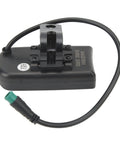 Back view of Gotta Have Versatile LED Display Meter For Electric Bikes And Scooters With 8102 5P Connector 36V 48V Compatibility