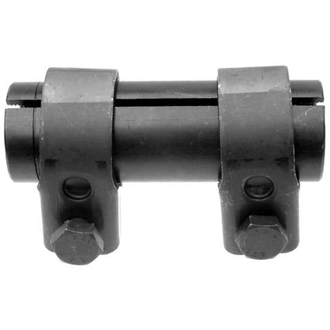ES3422S Steering Tie Rod End Adjusting Sleeve For Ford F-250 Super Duty Durable Alloy Steel Construction With Corrosion Resistant Coating And No Fuss Install Heavy Duty Chassis Steering Component, black steel sleeve