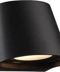 7 Inch LED Indoor Outdoor Wall Light With Dope Solid Aluminum Build 3000K Warm White Mount Up Or Down Universal 120 240 277V