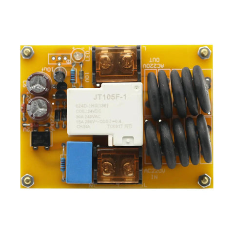 5000W Kickstart Soft Start Board For Power Amplifiers And Isolation Transformers 220V AC High Power module with components.
