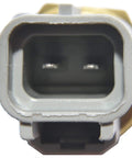 Close-up view of a Heavy Duty Engine Coolant Temperature Sensor connector for direct OEM swap, suitable for domestic vehicles.