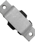 Plug And Play Engine Mount Kit With Heavy Duty Premium Hydraulic Cushions, top view of metal mount with rubber cushions.