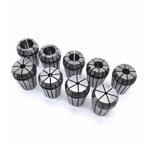 Top Pick Spring Collet Chuck Set For Engraving Milling CNC Lathe Tool Spindle Drill Fix Sure Grip High Quality Steel Precision Holds 0.008mm Accuracy Fits ER11 ER16 ER20 ER25 ER32 ER40 Sizes - assortment of collets