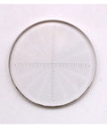 Pro Grade Microscope Calibration Circle Slide With Eyepiece Graticule Precise 1 Div Equals 0.5mm Circle And 0.1mm Cross Line Optical Glass Measuring Glass Lab Accessory For Accurate Measurements And Calibration round optical glass slide