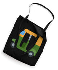 Fresh Auto Rickshaw Costume Tote Bag For Men Women And Kids Lightweight 16 Inch Spun Polyester Canvas with black handles.