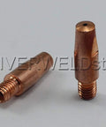 Assorted MIG MAG Welding Torch Consumables Kit For 24KD MB24 With M6 Contact Tips.040 Inch (1.0mm) And.030 Inch (0.8mm) copper tips