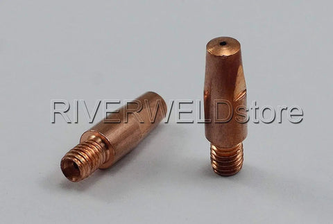 Assorted MIG MAG Welding Torch Consumables Kit For 24KD MB24 With M6 Contact Tips.040 Inch (1.0mm) And.030 Inch (0.8mm) copper tips