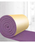 Pro Level Purple Egg Crate Acoustic Foam Panels 7Cm Thick in roll, self-adhesive for easy installation in rooms.