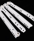 Two Pair Quiet Drawer Slides For Two Section Clothing Drawers Cabinet Rails And Keyboard Rollers Easy Install Smooth Operation
