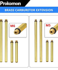 Vacuum Carburetor Synchronizer Tool For 2 Or 4 Cylinder Motorcycles With 4 Gauge Meters Quick Diagnostic Carb Sync Kit For Twin And Multicylinder Bikes Durable Construction Easy Dial Adjustment brass carburetor extension tubes M5 M6