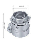 Heavy Duty 20 Piece 1 Inch Squeeze Conduit Connectors For Fmc Electrical Systems Die Cast Zinc Alloy With Reverse Locking Nut for 1 inch tubing.