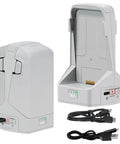 Two Way Charging Hub Battery Charger For Flip Drone Vertical Butler Power Bank Station Fast Charge Dock with cables