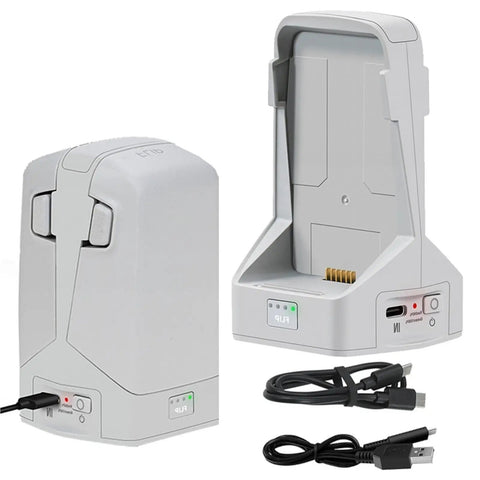 Two Way Charging Hub Battery Charger For Flip Drone Vertical Butler Power Bank Station Fast Charge Dock with cables