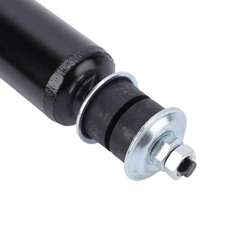 Close-up of Rugged Golf Cart Shock Absorbers 360mm Replacement For EZGO TXT, metal construction, bolt detail