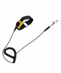 Black ESD Wrist Strap With Grounding Cable And Detachable 5ft Cord For Safe Static Discharge Reducing Shock Risk With 1M Ohm Resistor