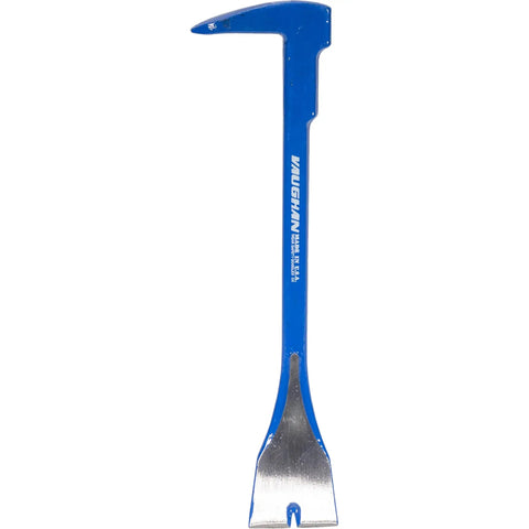 Bear Claw Scraper Bar 10 Inch Pry Bar Nail Puller Dual Purpose Tool with Wide Sharp Blade for Scraping and Cutting, Rocker Head for Maximum Leverage, Made in USA
