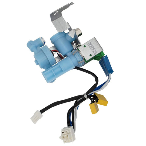 Model-Specific Fridge Water Inlet Valve Assembly With Bracket And Harness For French Door Fridges That Need A Real Exact Fit Not Universal Includes Alternate Part Numbers AP4511357, 2010995, DA62-02291B, DA97-07827E, PS4175482