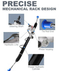 Hydraulic Power Rack And Pinion Steering Kit Direct OE Replacement For Chevy Colorado 2004-2006 2.8L 3.5L RWD GMC Canyon 2004-2006 2.8L 3.5L RWD Isuzu i-280 2006 components diagram