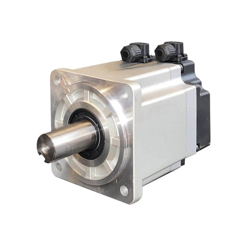 Rock Solid 750W Servo Motor for CNC Machines and 3D Printers, 220V Three Phase, 3000RPM, 2.39Nm Torque, front view