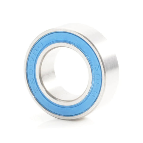 Beefy Cartridge Bearings 15x24x7mm Chrome Steel Sealed With Grease Double Row 3802LLU For Hubs Pivot 4 Pack Heavy Duty Cart Bearings With High Load Capacity close-up