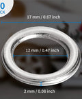 M12 Transmission Drain Plug Gasket Kit Fits Toyota 4Runner And Lexus GX460 IS250 IS300 IS350 SC300 SC400 Part 3517830010 10 Pack