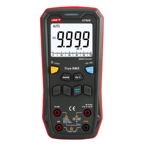 Smart Digital Multimeter UT60S True RMS 9999 Counts 1000V AC DC Voltmeter And Ammeter Capacitance Temperature Frequency Tester