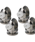 Heavy Duty Adjustable Glass Brackets Shelf Holder Set For Wall Mounts And Partition Clips Zinc Alloy Clamp Supports