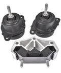 Ford Mustang Hydraulic Engine Mount Set 3 Piece OEM Replacement For 2011 2017 3 7L V6 And 2011 2022 5L V8 Powertrain Support Bracket Kit, three mounts