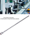 Automatic Centering Linear Guide Rail for Ceiling System 600 Mm CNC Miniature Guide Rail made of bearing steel shown in an industrial setting