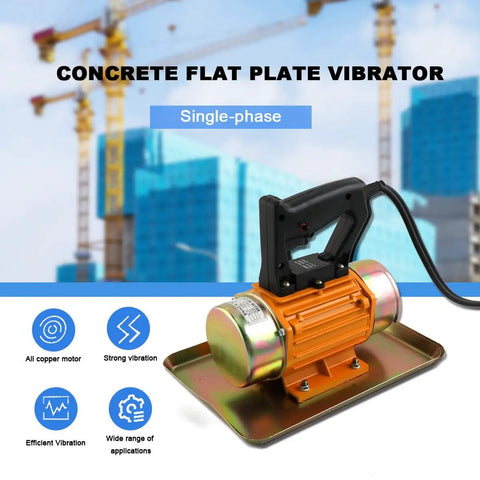 Portable Electric Concrete Vibrator 110V 250W Handheld Cement Mortar Vibrating Trowel Machine 3500RPM Single Phase