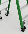Ladder Caster Set Of 2 With Spring Loaded 3 Inch Wheel And Five Sixteenth Inch Threaded Stem For Smooth Mobility On Ladders And Work Surfaces