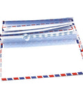 Invitation Airmail Envelopes 115x225mm Pack Of 5 10 Or 20 Assorted Colors For Letters Office Supplies Durable Paper Mailers shown open