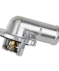 Beefed Up Aluminum Thermostat Housing Assembly Fits 2011-2021 Jeep, Dodge, RAM, Chrysler 3.6L And 3.2L V6 Engines, side view