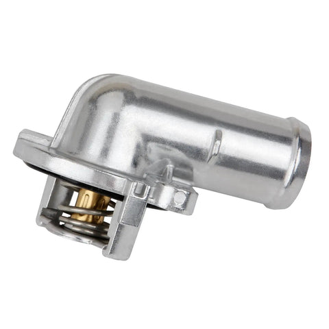 Beefed Up Aluminum Thermostat Housing Assembly Fits 2011-2021 Jeep, Dodge, RAM, Chrysler 3.6L And 3.2L V6 Engines, side view